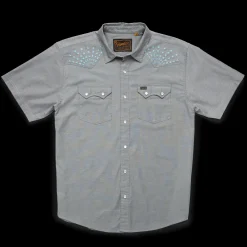Shirts-Howler Brothers Crosscut Deluxe Short Sleeve Shirt for Men