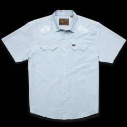 Shirts-Howler Brothers Crosscut Deluxe Short Sleeve Shirt for Men