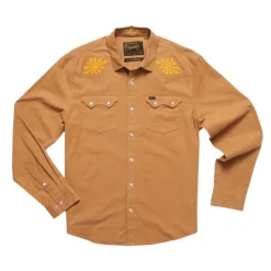 Shirts-Howler Brothers Crosscut Deluxe Snapshirt for Men (SALE)
