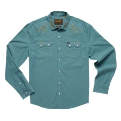 Shirts-Howler Brothers Crosscut Deluxe Snapshirt for Men (SALE)