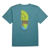 T-Shirts-The North Face Crown Shyness Tee for Men Algae Blue