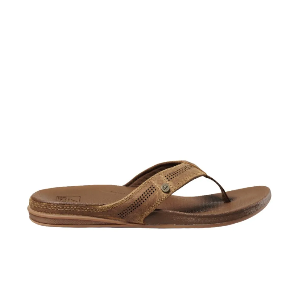 Sandals-Reef Cushion Lux Sandals for Men Toffee
