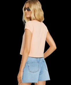 T-Shirts|Shirts-Billabong Daily Tee Knit for Women