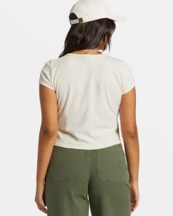T-Shirts|Shirts-Billabong Daily Tee Knit for Women