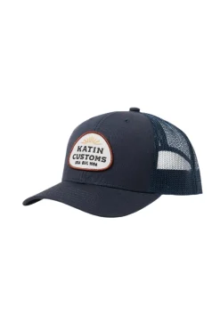 Head & Neckwear-Katin Dewey Trucker Hat Navy