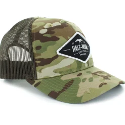 Head & Neckwear|Head & Neckwear-Half-Moon Outfitters Diamond Bird Multicam Camo Trucker Hat