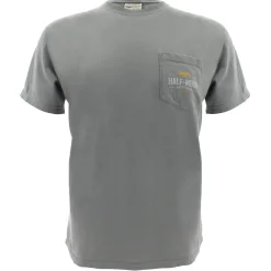 T-Shirts|T-Shirts-Half-Moon Outfitters Diamond Bird Short Sleeve Pocket T-Shirt