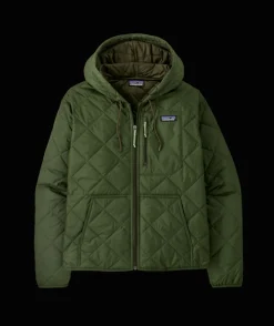 Insulation-Patagonia Diamond Quilted Bomber Hoody for Women (SALE)