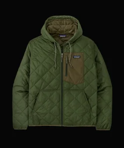 Fleece-Patagonia Diamond Quilted Bomber Hoody for Men (SALE)