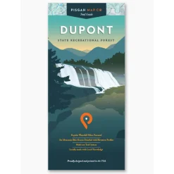 Literature-Pisgah Map Company DUPONT STATE RECREATIOL FOREST MAP Na