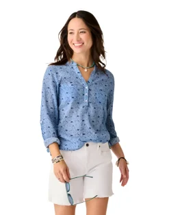 Shirts-Carve Designs Dylan Gauze Shirt for Women