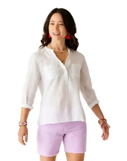 Tank Tops-Carve Designs Dylan Textured Shirt for Women (SALE)