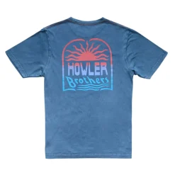 T-Shirts-Howler Brothers El Sol Cotton T-Shirt for Men Key Largo