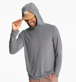 Sweaters & Hoodies-Free Fly Apparel Elevate Lightweight Hoodie for Men