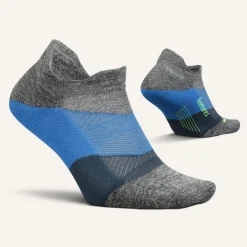 Socks-Feetures Elite Light Cushion No Show Tab Socks for Men