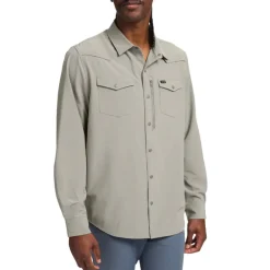 Shirts-Howler Brothers Emerger Tech Long Sleeve Shirt for Men (SALE)