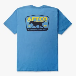 T-Shirts-AFTCO Fetch Short-Sleeved T-Shirt