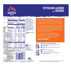 Food-Mountain House Fettuccine Alfredo with Chicken One Color