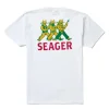 T-Shirts-Seager Finger Guns Tee White