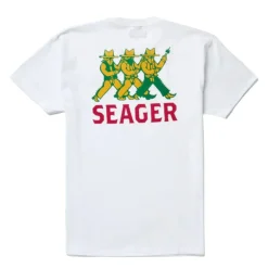 T-Shirts-Seager Finger Guns Tee White