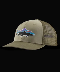 Head & Neckwear-Patagonia Fitz Roy Trout Trucker Hat