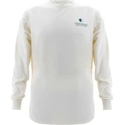 T-Shirts|T-Shirts-Half-Moon Outfitters Flower Logo Long Sleeve T-Shirt