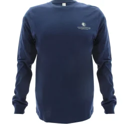 T-Shirts|T-Shirts-Half-Moon Outfitters Flower Logo Long Sleeve T-Shirt (FINAL SALE)
