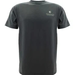 T-Shirts|T-Shirts-Half-Moon Outfitters Flower Logo Short Sleeve T-Shirt