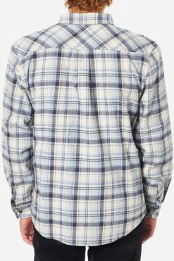 Shirts-Katin Fred Flannel Shirt for Men (SALE) Polar Navy