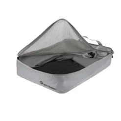Dry Bags & Stuff Sacks-Sea To Summit Garment Mesh Bag - Medium Pewter Grey