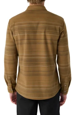 Shirts-O'Neill Glacier Standard Fit Superfleece Overshirt for Men (SALE)