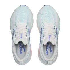 Shoes-Brooks Glycerin 22 Running Shoes for Women White/Limpet Shell/Amparo Blue
