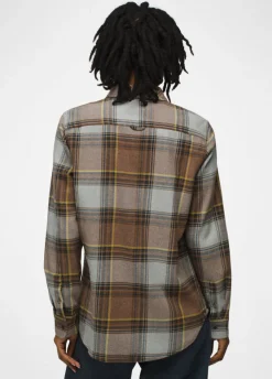 Shirts-Prana Golden Canyon Flannel for Women (SALE) Earthbound
