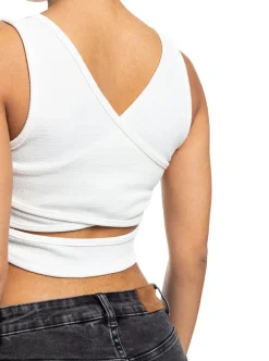 Tank Tops-Roxy Good Keepsake Crop Top for Women (SALE)