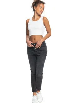 Tank Tops-Roxy Good Keepsake Crop Top for Women (SALE)