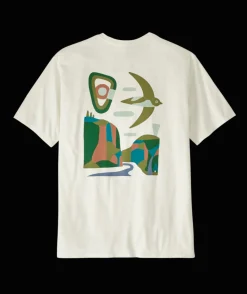 T-Shirts-Patagonia Granite Swift Organic T-Shirt for Men (SALE)