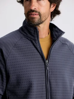 Fleece-Free Fly Apparel Gridback Fleece Jacket for Men