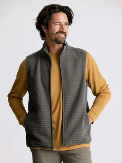 Fleece|Insulation-Free Fly Apparel Gridback Fleece Vest for Men
