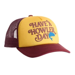 Head & Neckwear-Howler Brothers Have a Howler Day Foam Dome Gold / Maroon