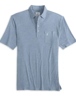 Shirts-Johnnie-O Heathered Original Polo 2.0 for Men