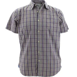 Shirts-Half-Moon Threadworks Herring Short Sleeve Oxford Shirt for Men (SALE)