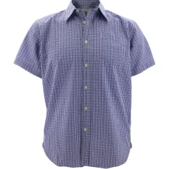 Shirts-Half-Moon Threadworks Herring Short Sleeve Oxford Shirt for Men (SALE)
