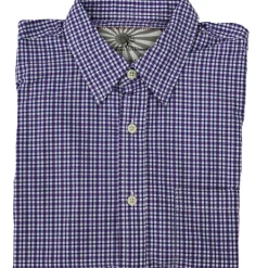 Shirts-Half-Moon Threadworks Herring Short Sleeve Oxford Shirt for Men (SALE)