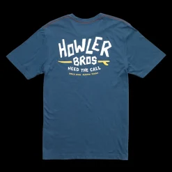 T-Shirts-Howler Brothers Howler Blended T-Shirt for Men (SALE)