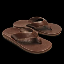 Sandals-Olukai Ilikai Sandals for Men (SALE) Toffee/ Toffee