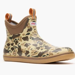 Boots-XTRATUF 6-Inch Ankle Deck Camo Boots for Men