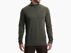 Baselayers & Underwear-Kuhl Invigoratr Merino 1/4 Zip for Men (SALE)