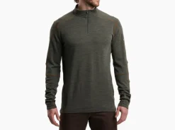 Baselayers & Underwear-Kuhl Invigoratr Merino 1/4 Zip for Men (SALE)