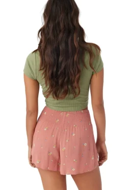 Shorts-O'Neill Johnny Gable Floral Shorts for Women (SALE) Canyon Rose