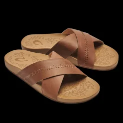 Sandals-Olukai Kipe'a 'Olu Slide Sandals for Women